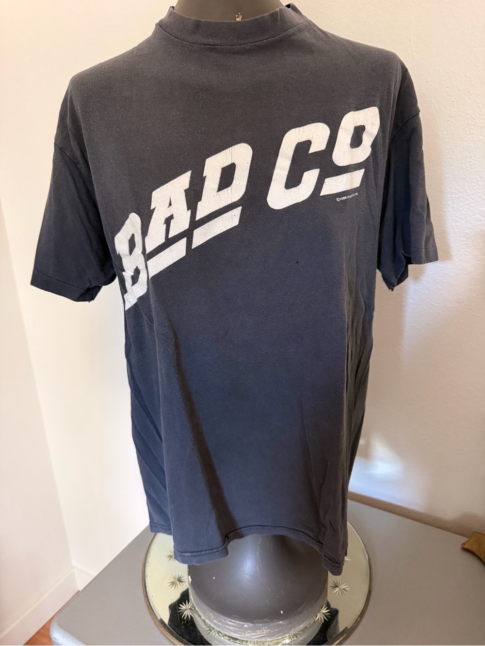 Bad Company 80s vintage band Graphic Tee - Black